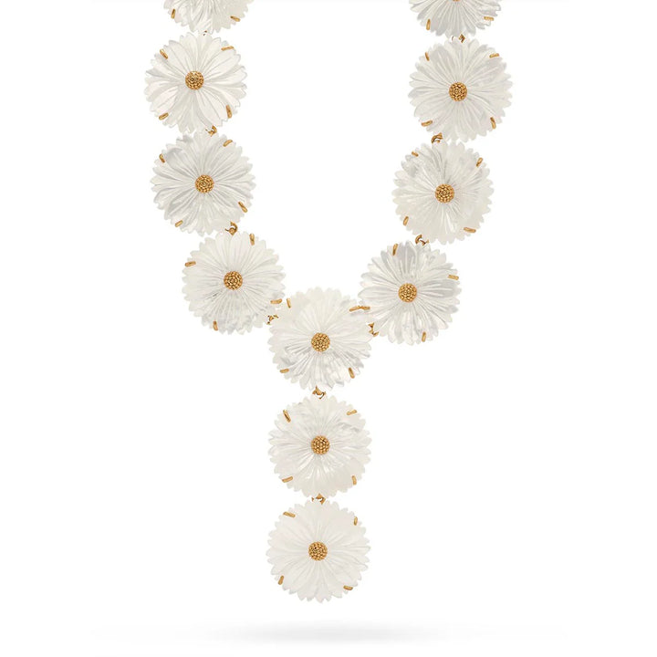Mermaid Garden Floral Convertible Necklace, 16+2&