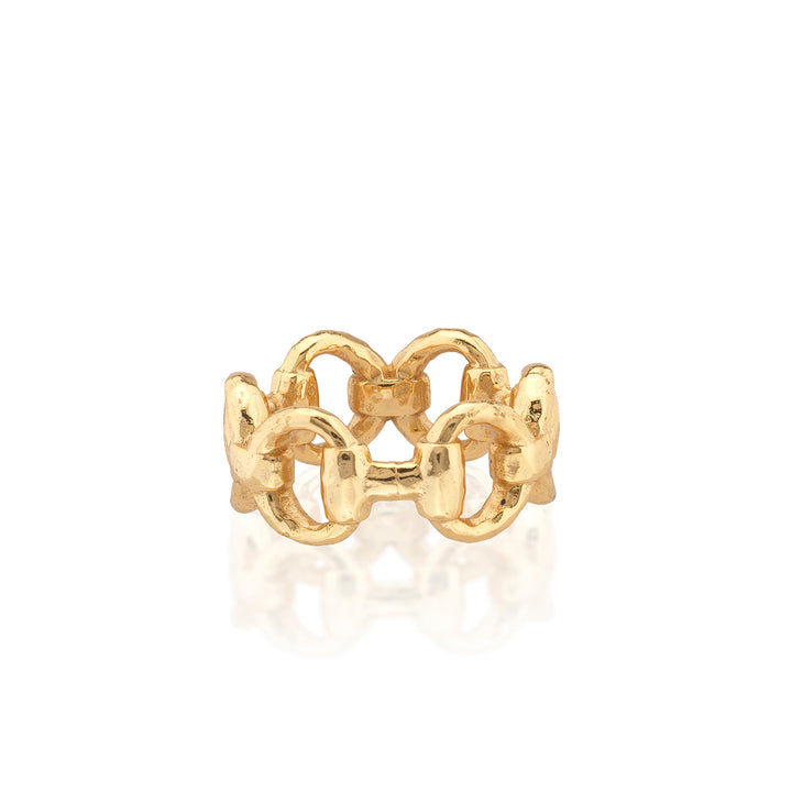 Equestrian Snaffle Bit Ring- 8
