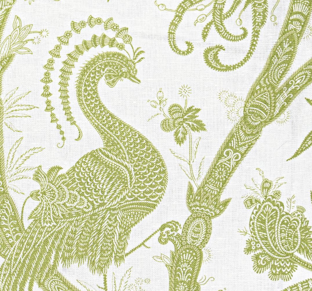 Balinese Peacock Pillow-Pear