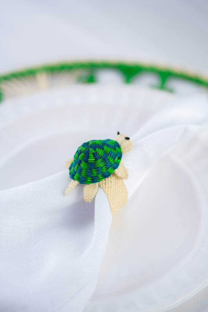 Tortuga Napkin Ring-Set of 4