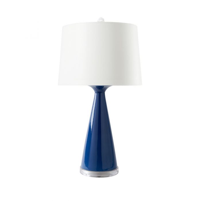 Classic Blue Cone Lamp