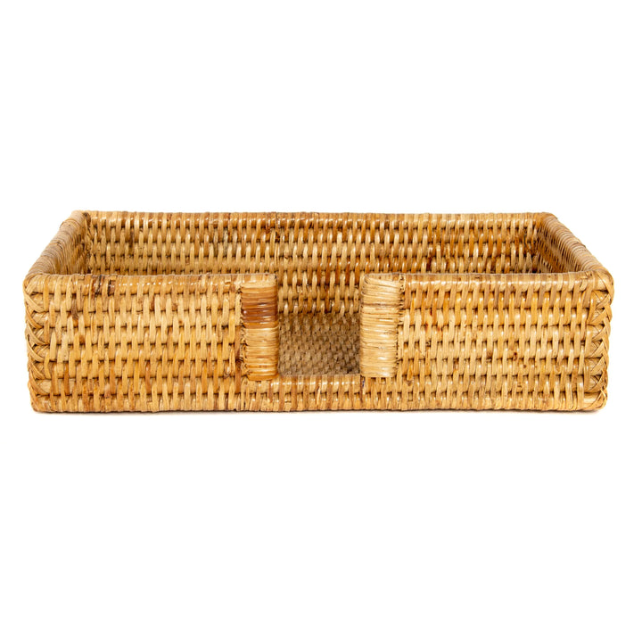 Rattan Guest Towel Napkin Holder