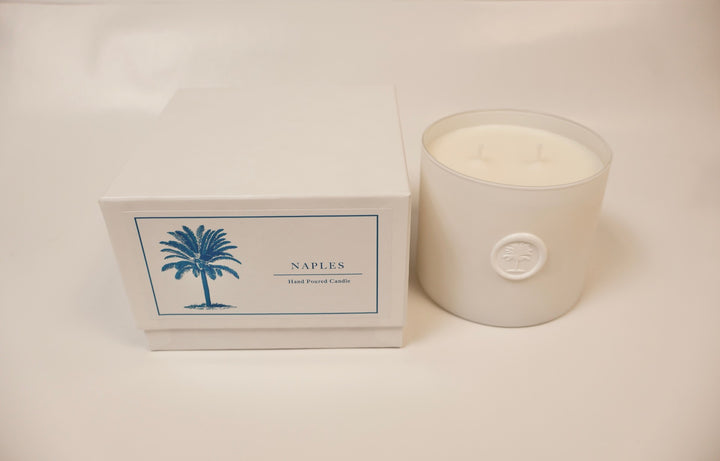 White Palm Naples Candle- 18oz