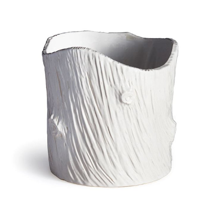 Modern Faux Bois Pot