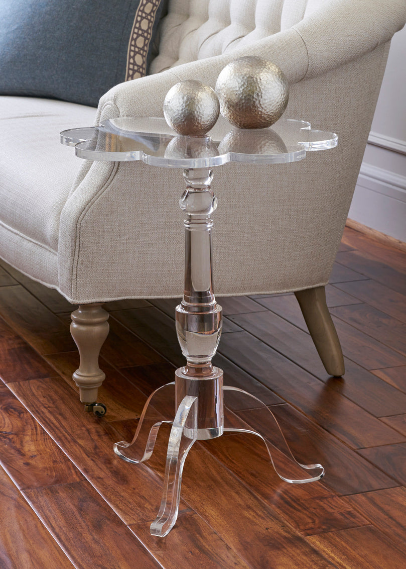 Scalloped Side Table