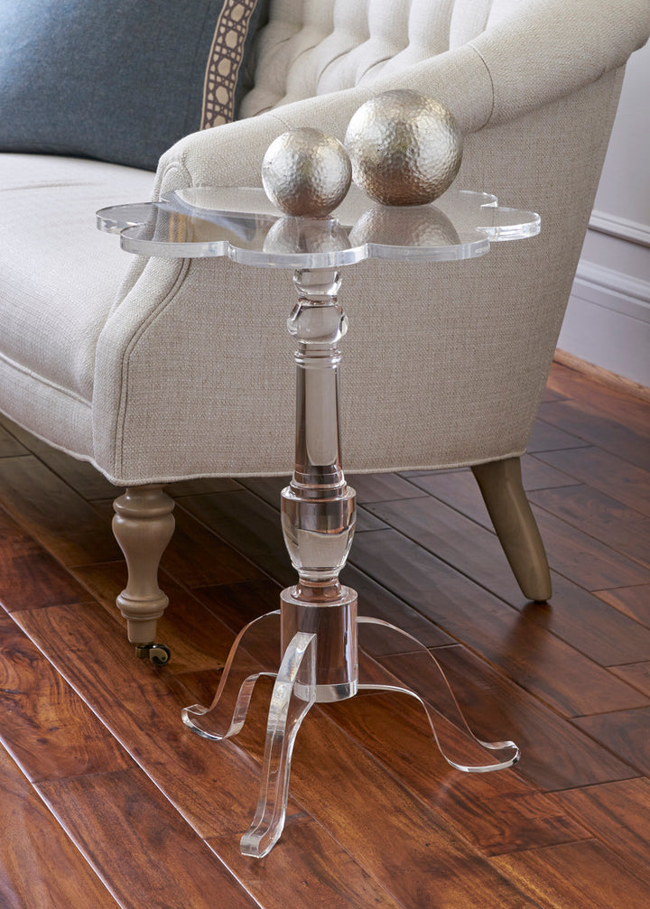 Scalloped Side Table
