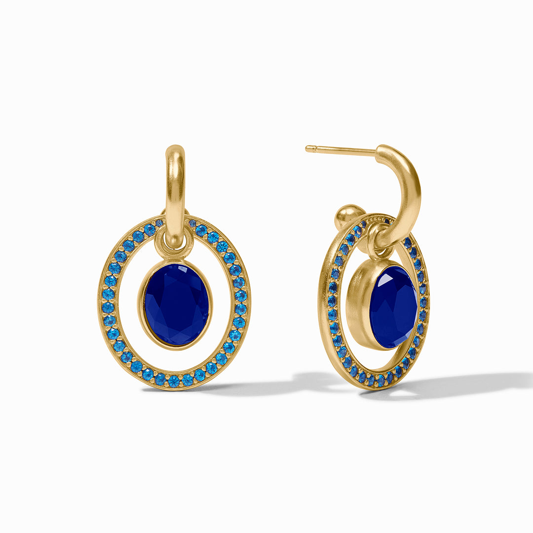 Stardust 6-in-1 Earring- Iridescent Sapphire Blue