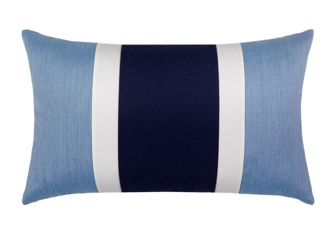 Nevis Lumbar Pillow- Ocean