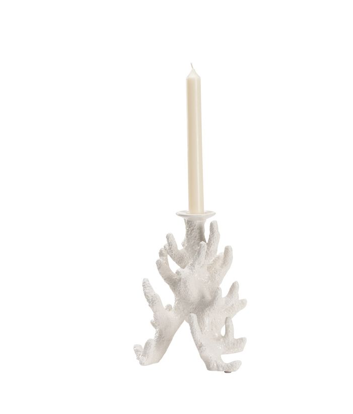 Ceramic Coral Candleholder SM