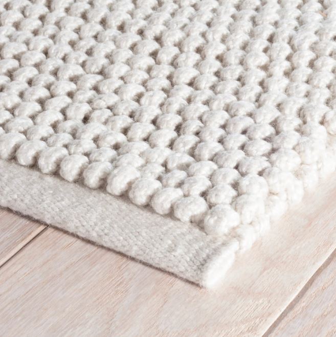 Sonoma Handwoven Performance Rug- Ivory