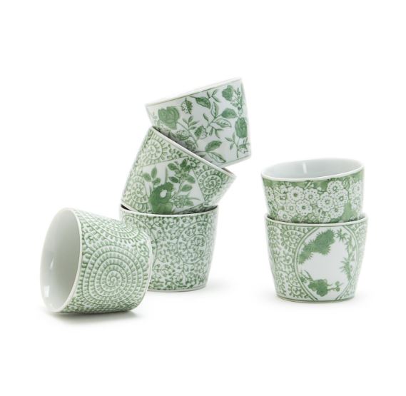 Countryside Green Cachepot- Asst.