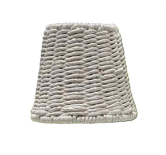 Empire White Rope Shade Cover