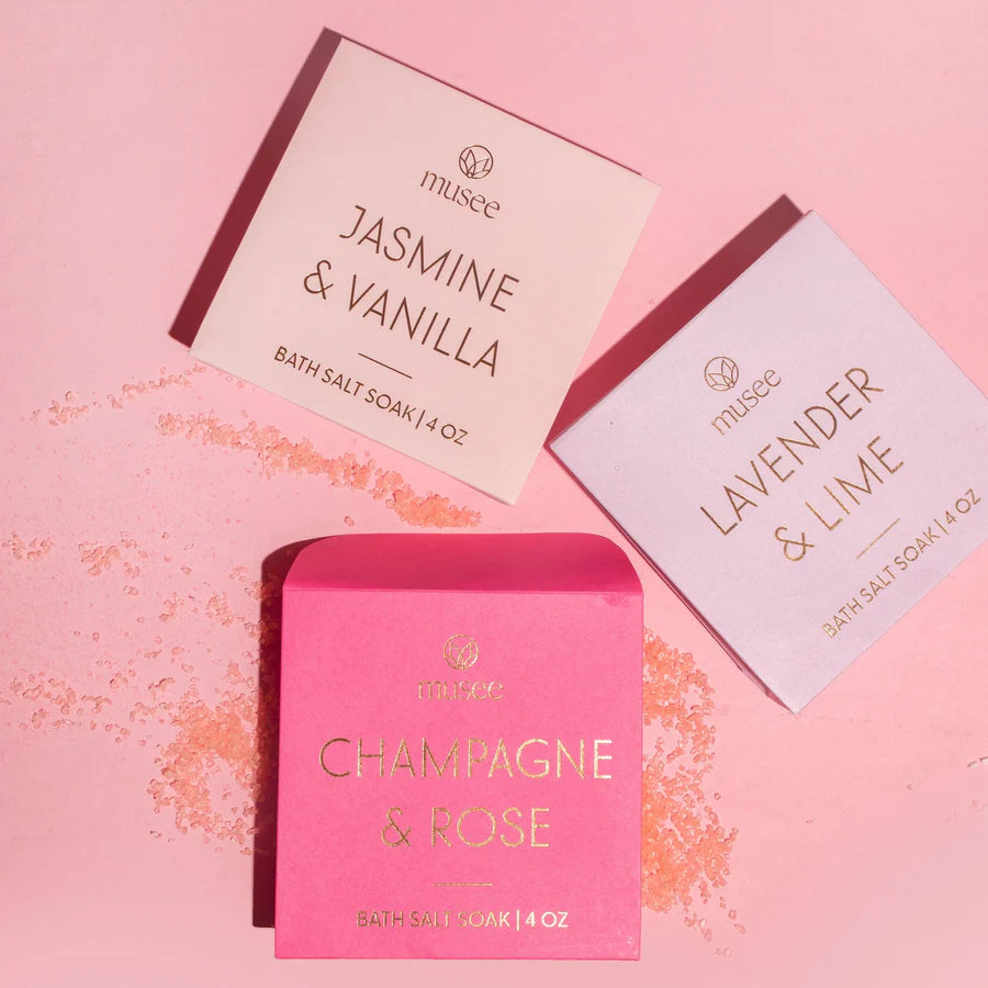 Jasmine &amp; Vanilla Mini Bath Salt Soak