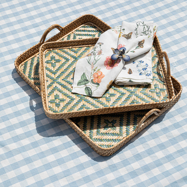 Villa Seville 18" Tray Chambray
