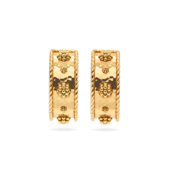 Berry Classic Small Hoop Earrings Gold