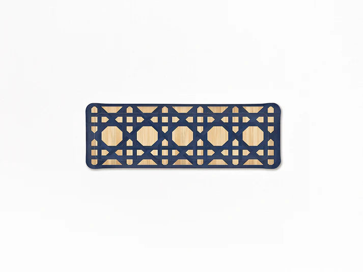 Navy Long Cane Tray