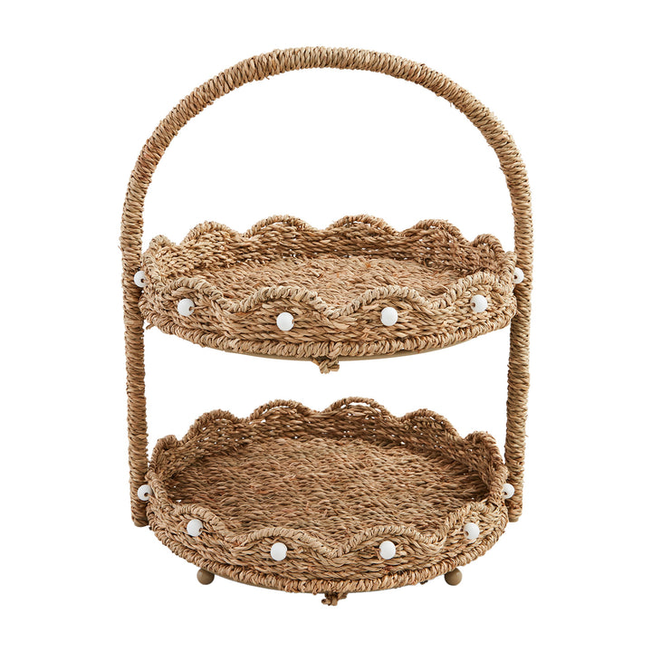 Scalloped Tiered Server
