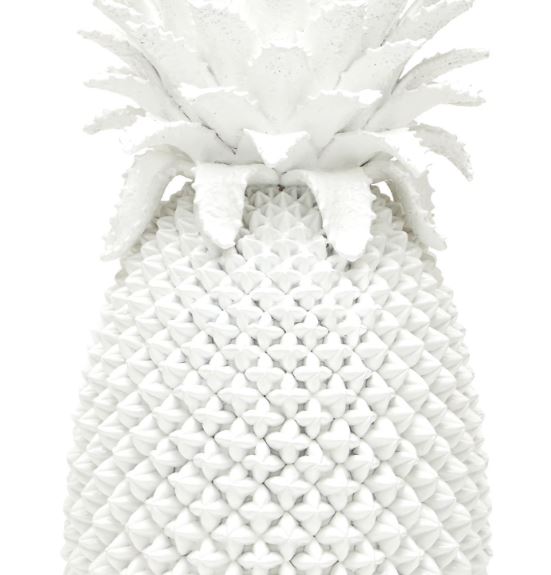 White Pineapple Decorative Vase