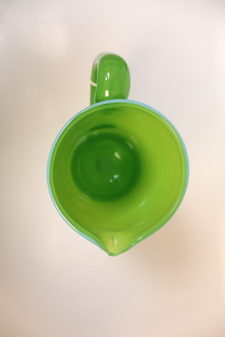 Pastel Pitcher Granny Apple Green