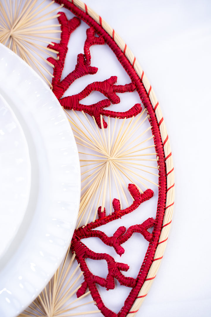 Coral Placemat-Set of 4