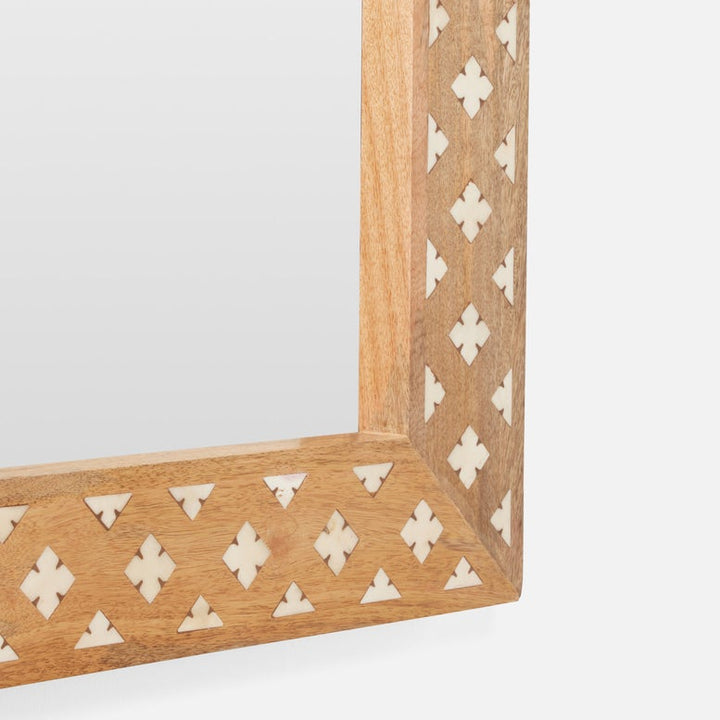 Mango/Bone Wall Mirror