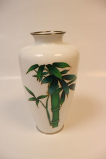 Bamboo Cloisonné Vase