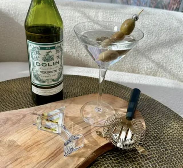 Martini Acrylic Napkin Weight