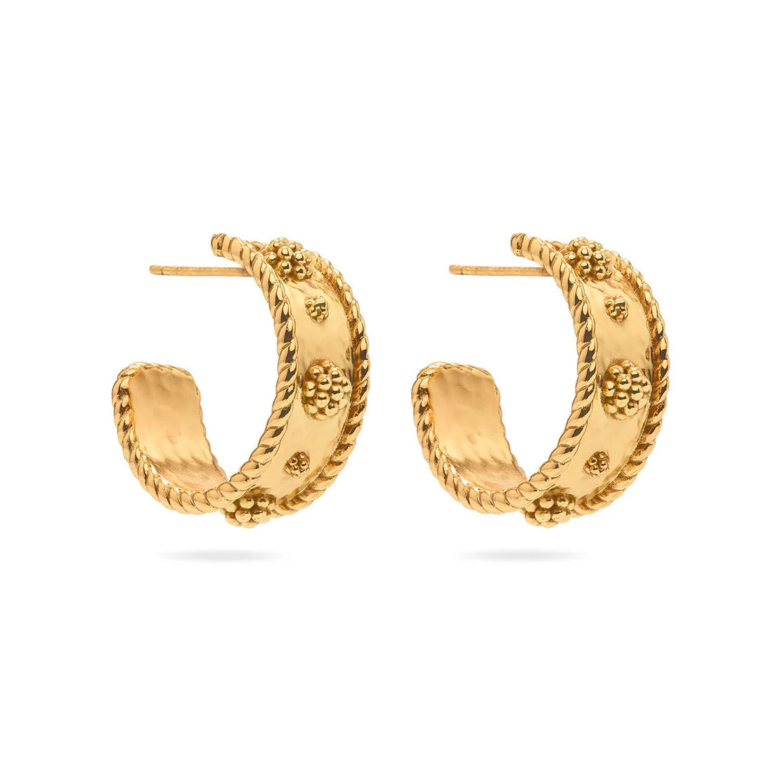 Berry Classic Small Hoop Earrings Gold