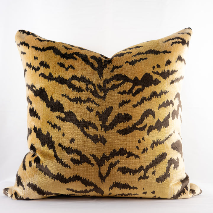 Tigre Pillow-Ivory/Gold/Black
