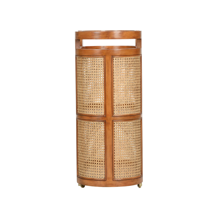Cane Bar Cart