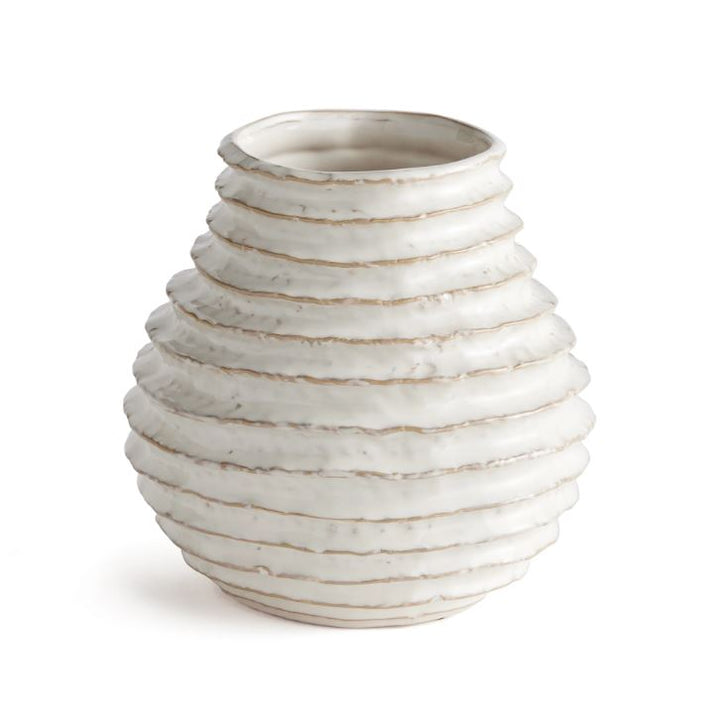 White Avani Vase- Large