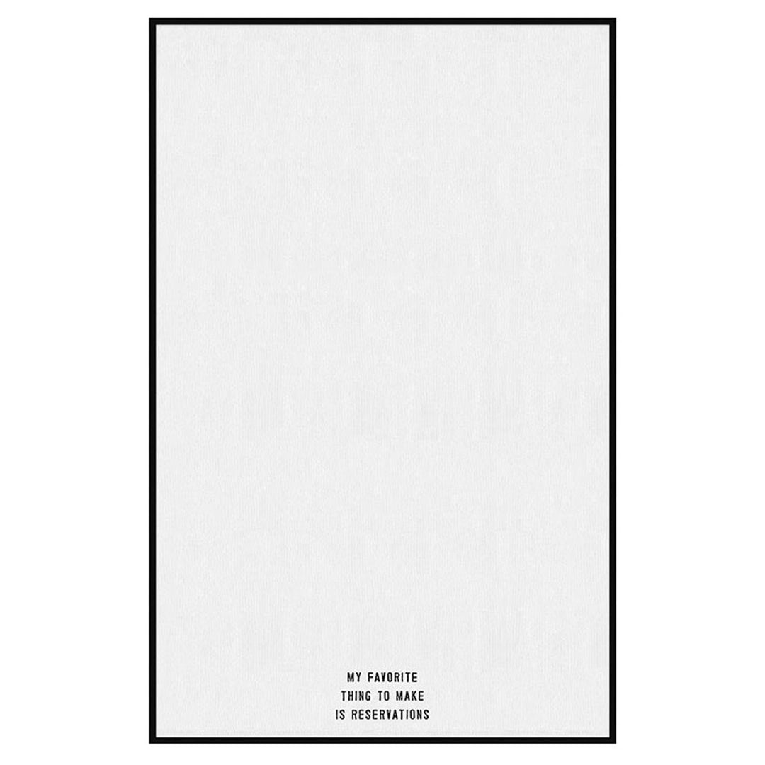 Reservations Tea Towel