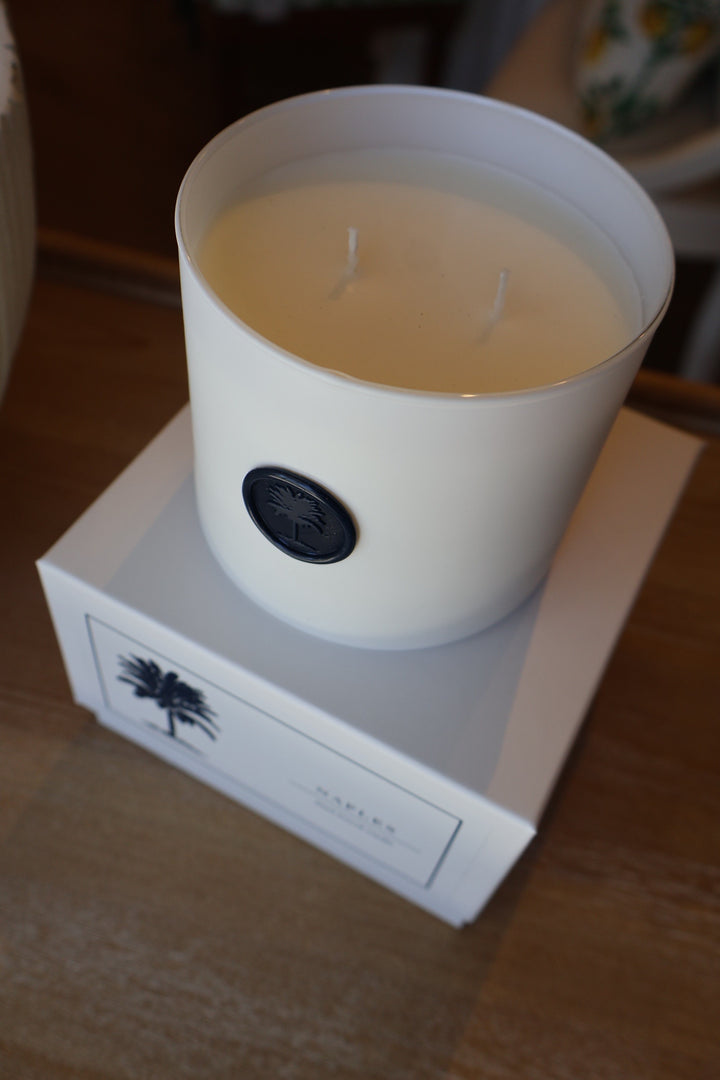 Navy Palm Naples Candle 18oz