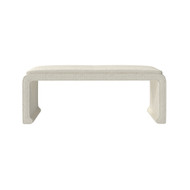 Ming Style Upholstered Bench in Atlantic LB
