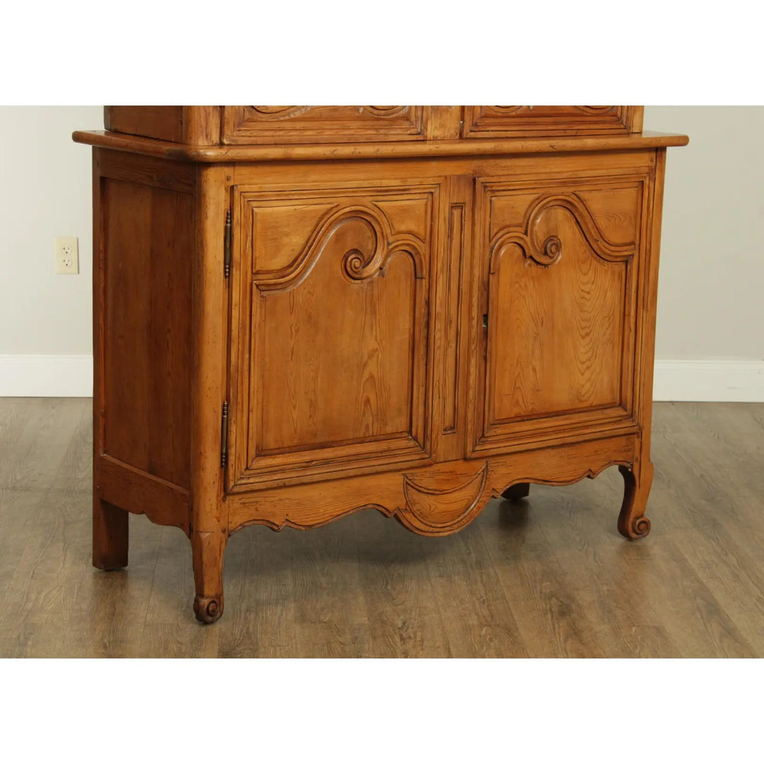 19th C French Buffet Deux Corps