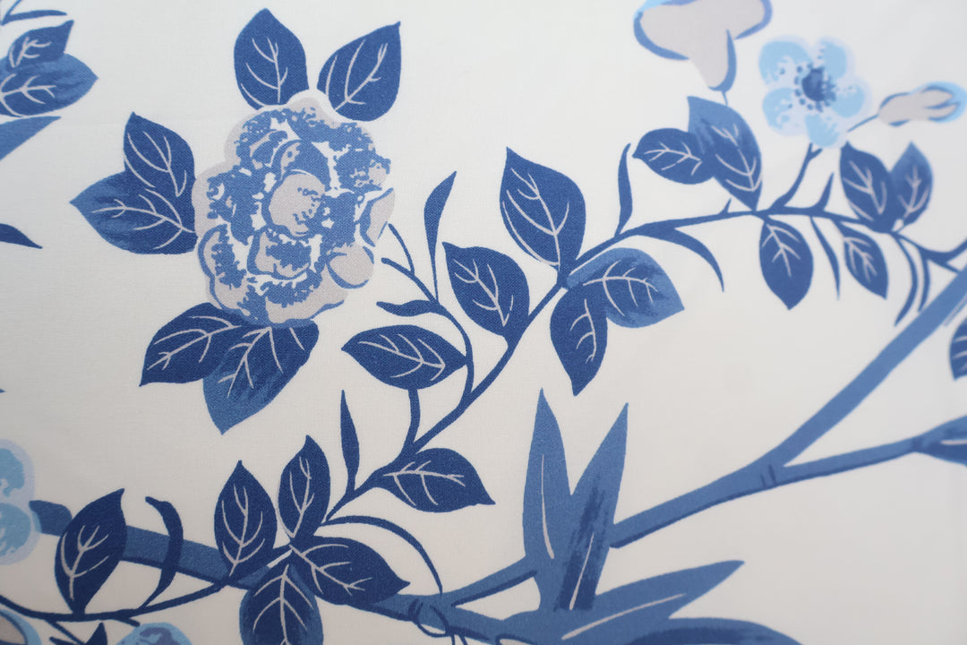 Jardin De Chine Pillow-Porcelain