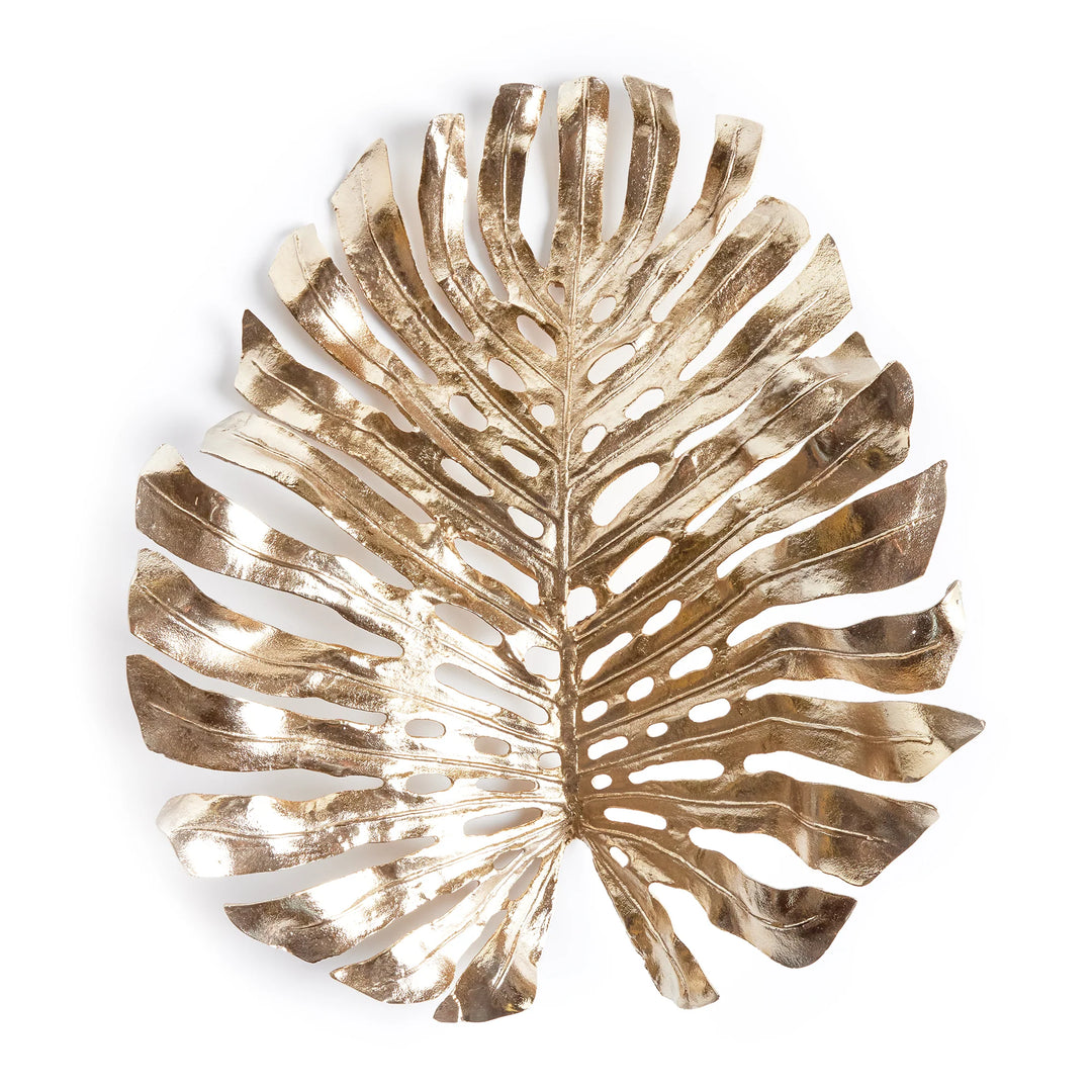 Gold Monstera Wall Art- Large