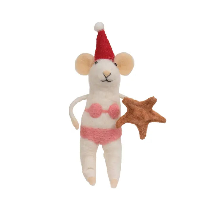 Bikini Mouse Ornament