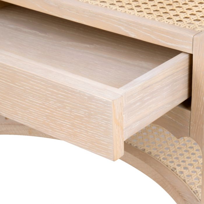1-Drawer Side Table-Sand