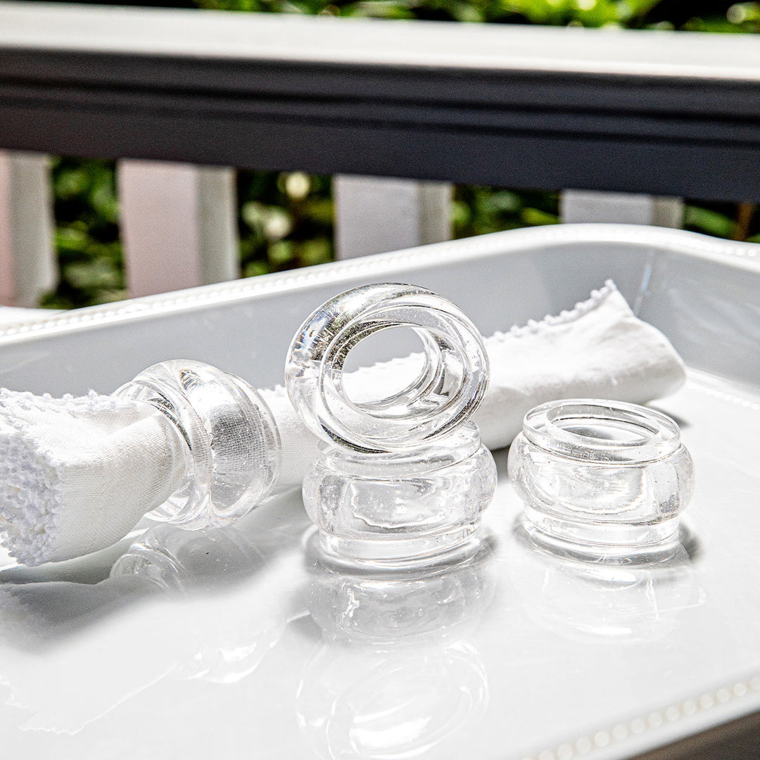Provence Napkin Ring Set of 4
