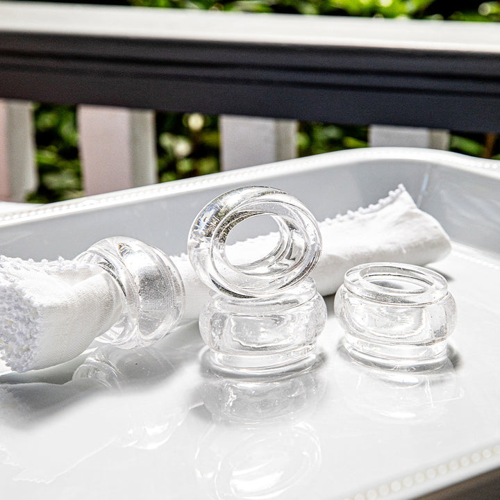 Provence Napkin Ring Set of 4
