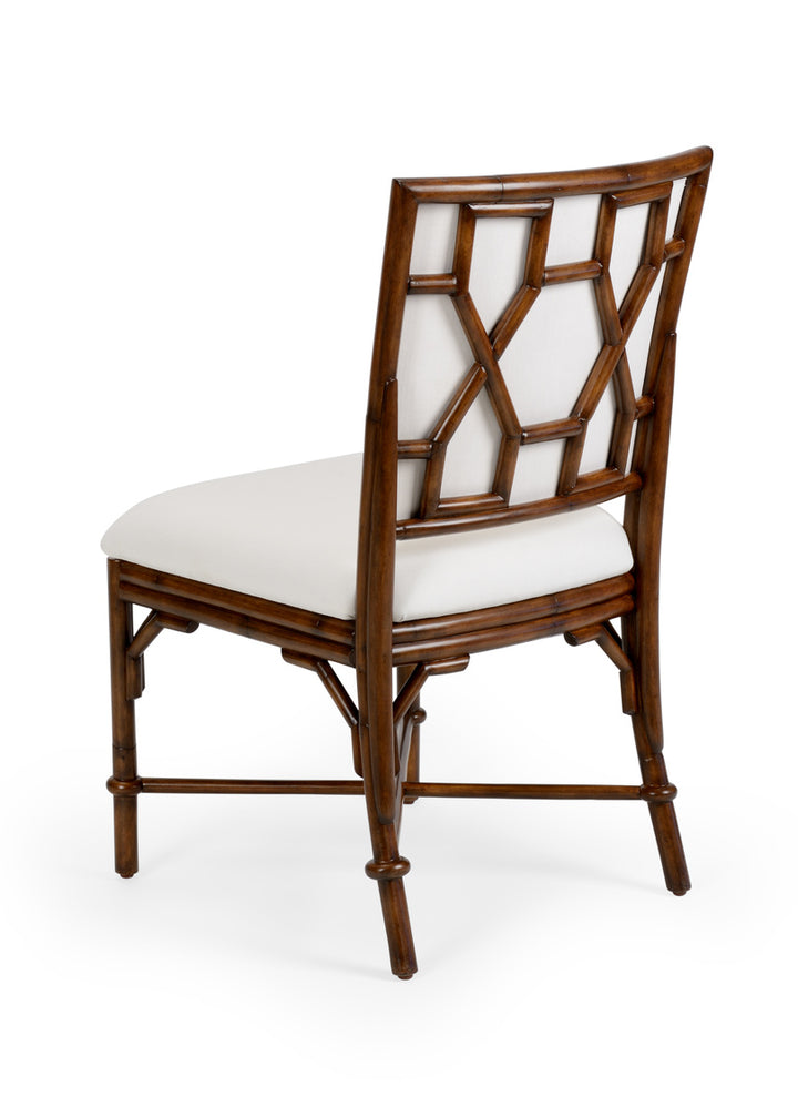 Geometric Rattan Chair