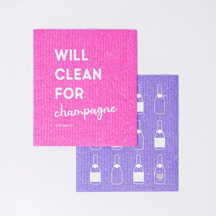Biodegradable Dish Cloths– Pink/Purple