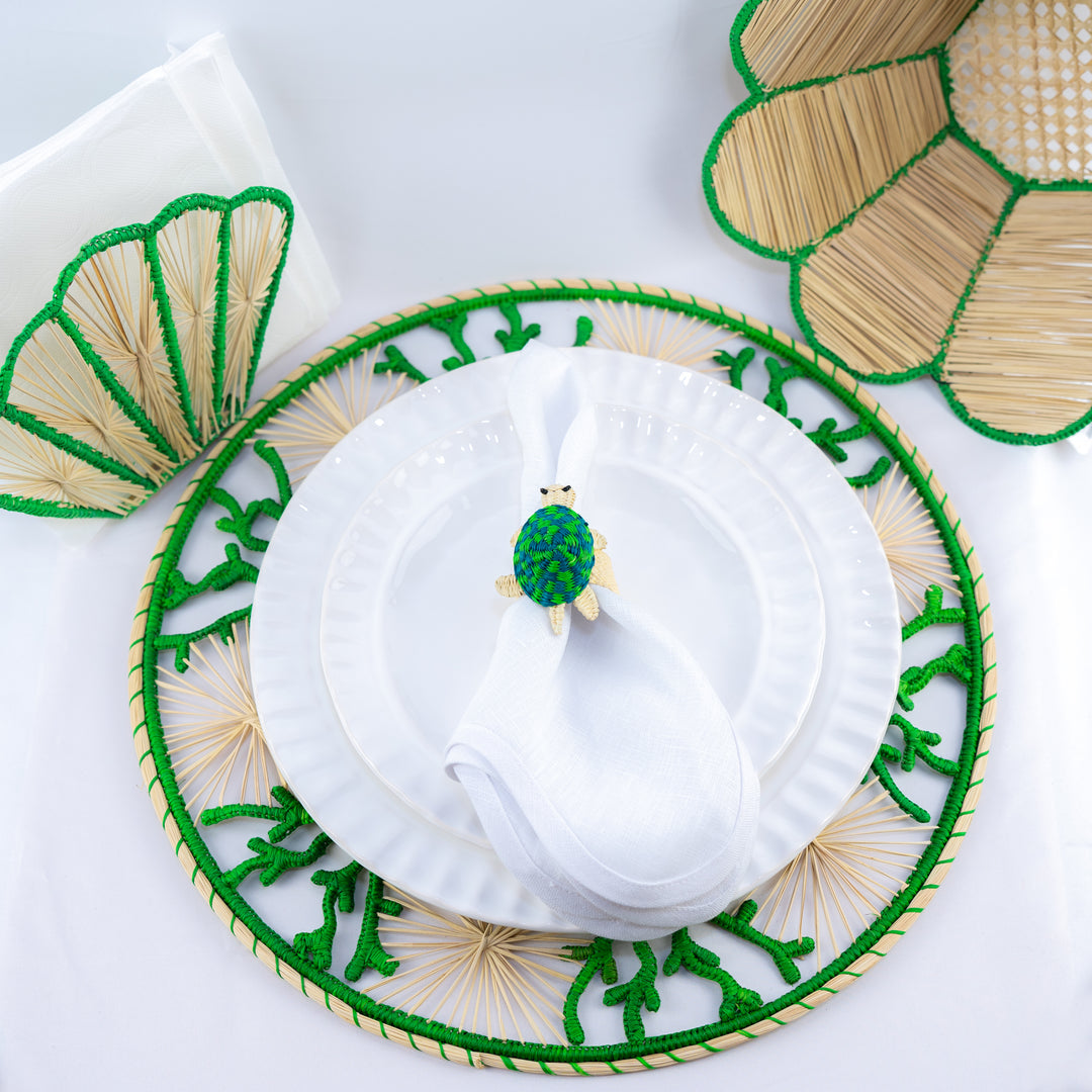 Tortuga Napkin Ring-Set of 4