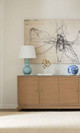 Baluster Lamp-Cloud Blue