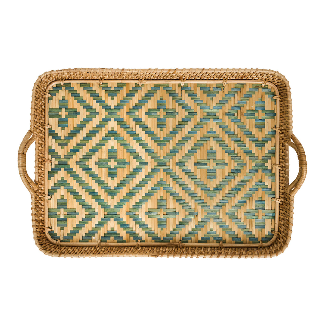 Villa Seville 18" Tray Chambray