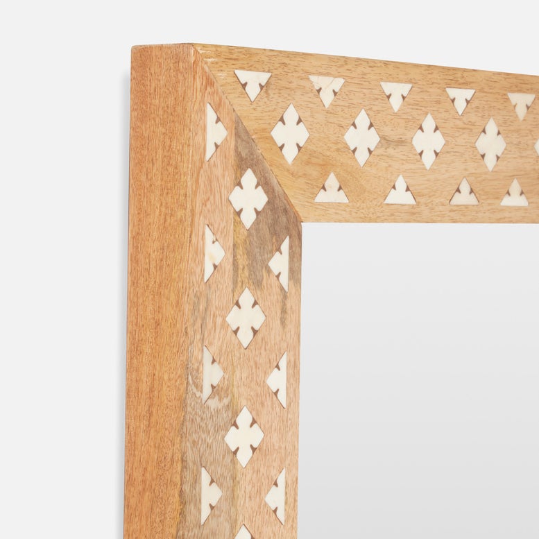 Mango/Bone Wall Mirror