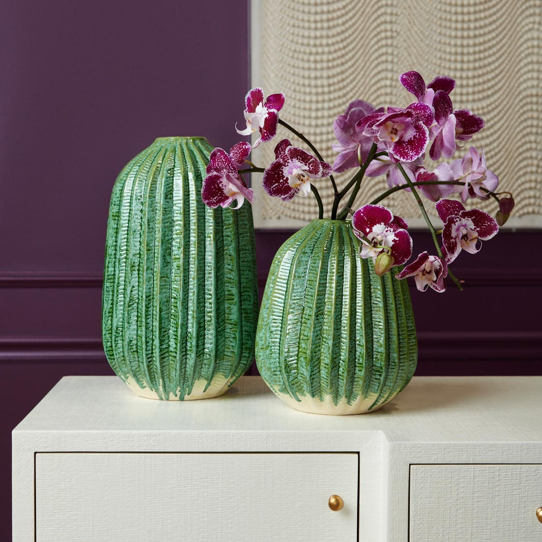 Green Ceramic Vase
