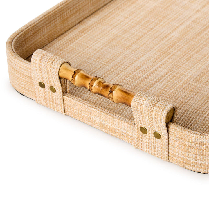 Natural Grass Rectangle Tray