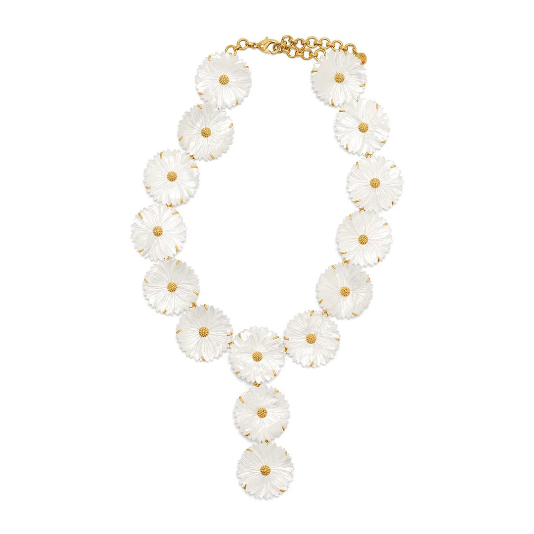 Mermaid Garden Floral Convertible Necklace, 16+2&